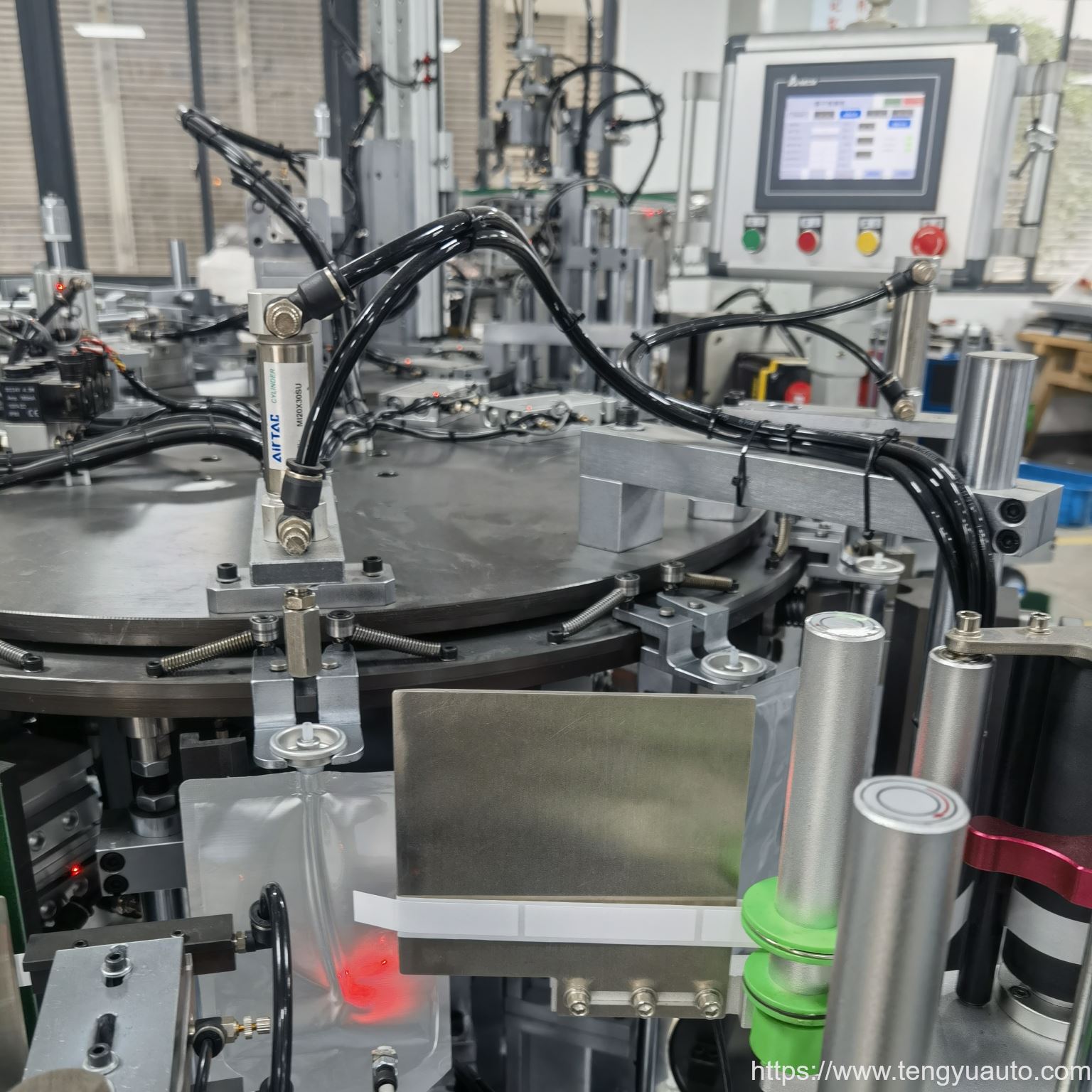 industriel de conditionnement automatique équipements